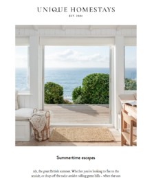 Summer escapes to book now