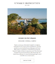 New Arrival: House on the Strand