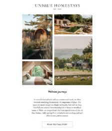 Wellness journeys