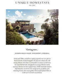 Coming soon: Modern Beach House