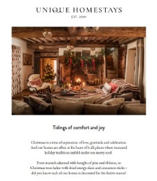 Book your Christmas escape